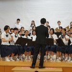 三島高校吹奏楽部による演奏の画像