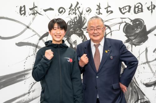 大岡詩苑さんがフェンシング世界大会に出場