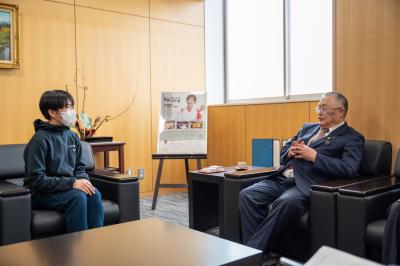 大岡詩苑さんがフェンシング世界大会に出場