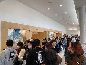 金生町民ふるさとまつりの受付の様子です