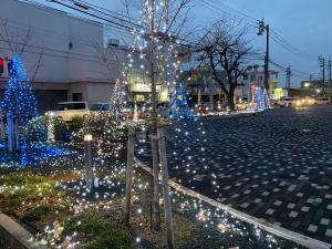 金生町イルミネーション事業の様子です