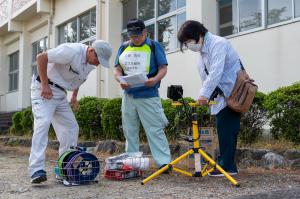 来るべき巨大地震に備えて　防災訓練実施