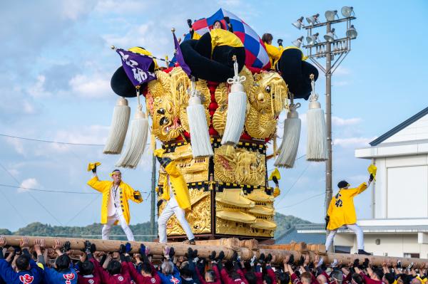 上野地区統一かきくらべ　本郷太鼓台