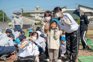 さつまいも堀り交流体験学習