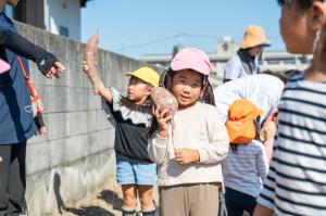 さつまいも堀り交流体験学習