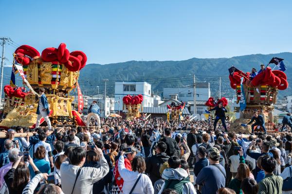 三島地区太鼓台統一寄せ