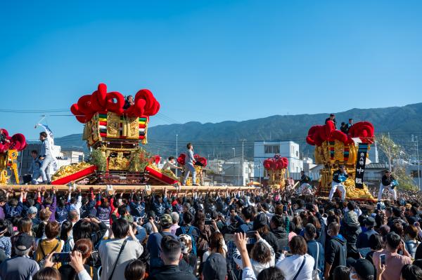 三島地区太鼓台統一寄せ