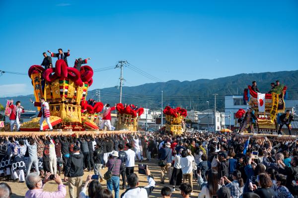 三島地区太鼓台統一寄せ