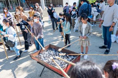 妻鳥小学校で創立記念イベント開催