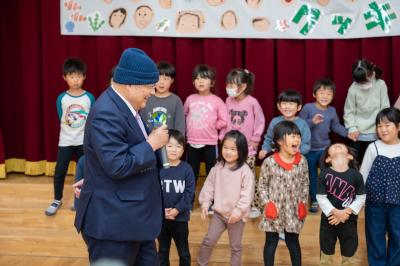 川之江こども園で食育体験事業