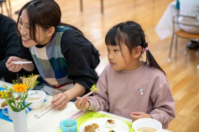 川之江こども園で食育体験事業