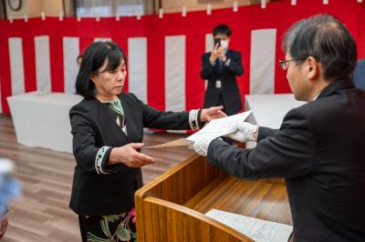 特別養護老人ホーム川之江荘に御下賜