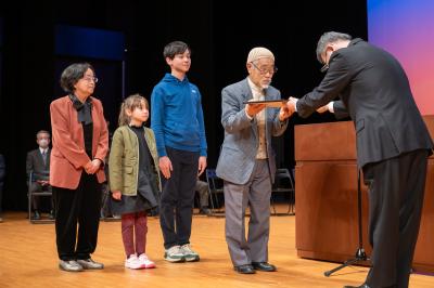 令和5年度四国中央市あったか家族賞表彰式