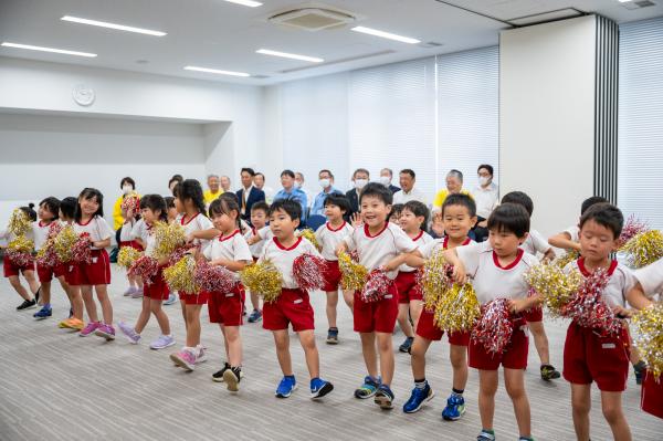 社明運動出発式