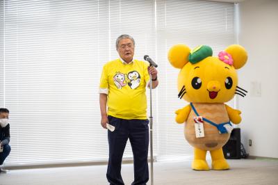社明運動出発式