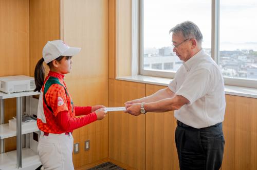 激励する教育長②