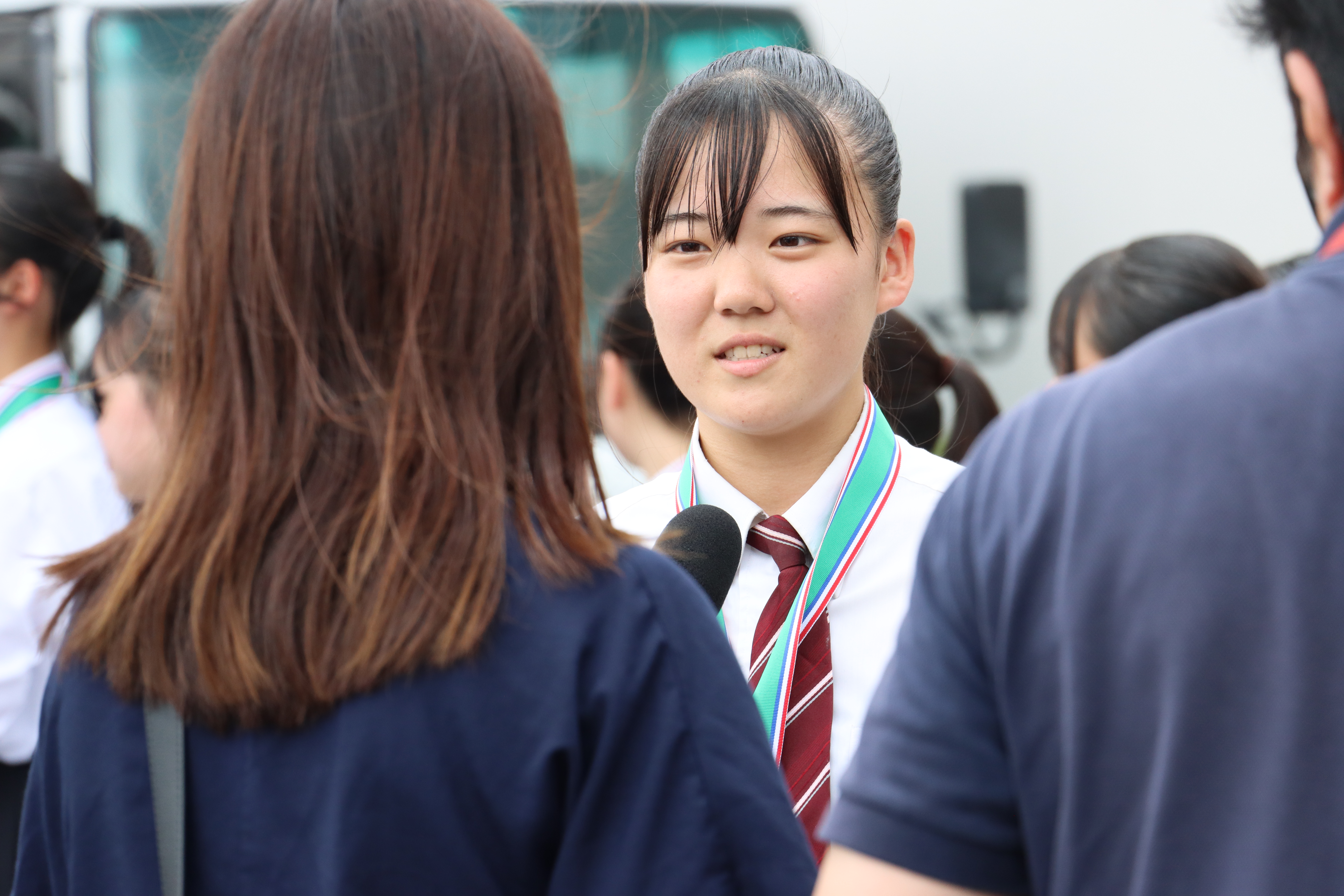 鳥取城北高校トラック訪問6