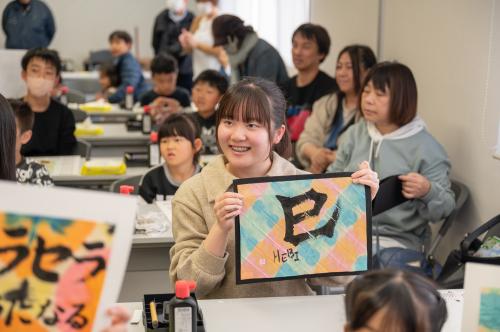 カレンダー作成の様子４