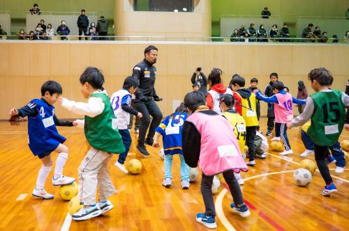 サッカーの基本練習１