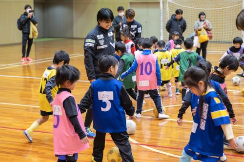 サッカーの基本練習４