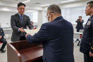 令和6年度自衛官募集相談員委嘱式1