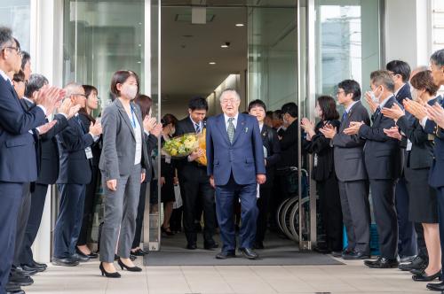 市長退任④