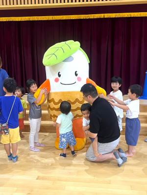 ほっこりんと遊ぶ