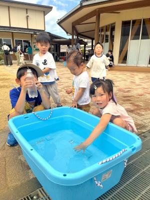 水遊び