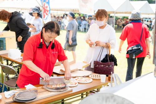 窯焼きピザ
