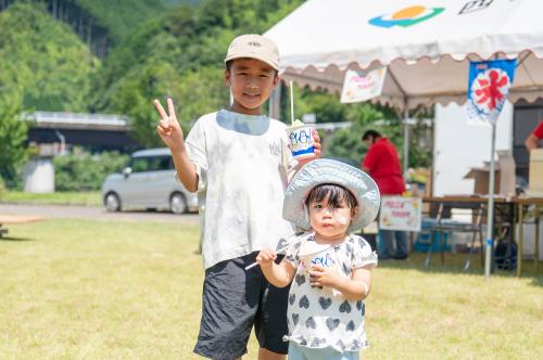 イベントに訪れた子どもたち