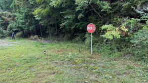 実施後(防火水槽が見やすくなりました!)