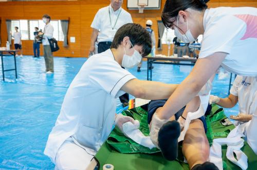 学生による看護師対応訓練4