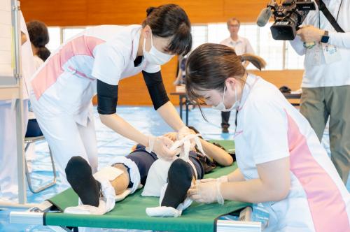 学生による看護師対応訓練5