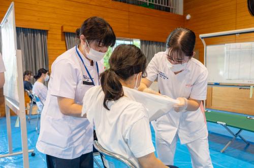 学生による看護師対応訓練6