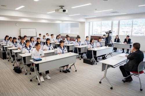 表敬訪問の様子