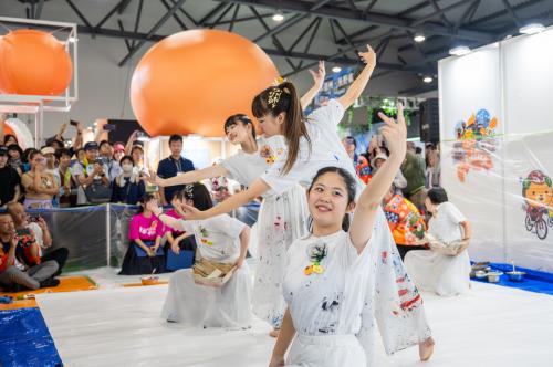 書道パフォーマンス