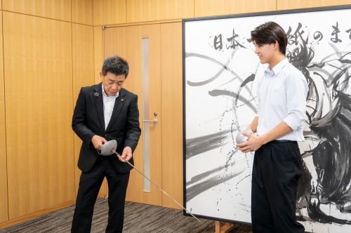 フェンシング④