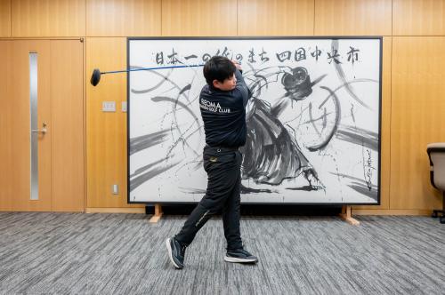 ゴルフスイング