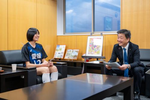 表敬訪問の様子2