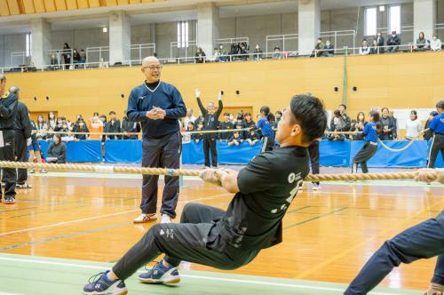 綱引き大会の様子