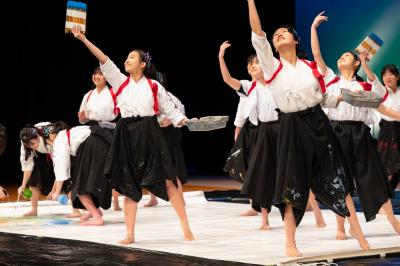 書道パフォーマンス