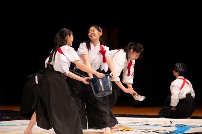 書道パフォーマンス