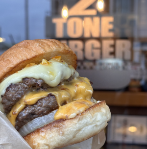 ツートーンバーガー