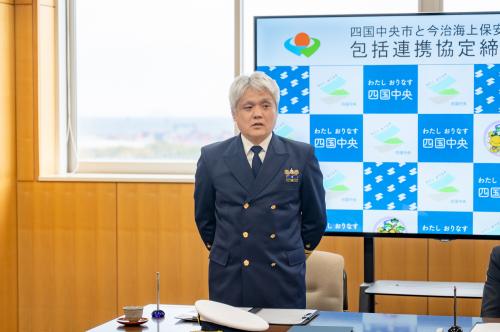 谷口部長あいさつ