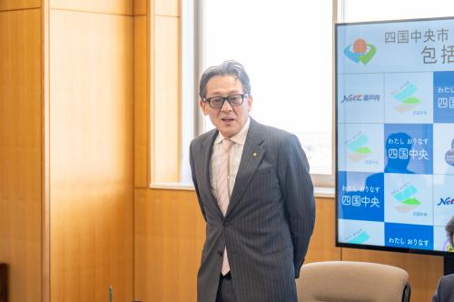 平松代表取締役あいさつ