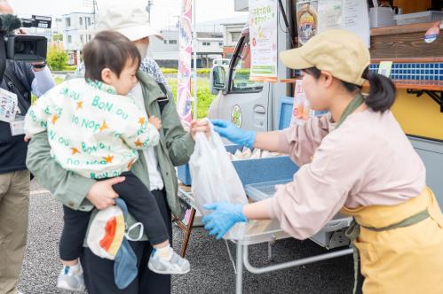軽食の購入
