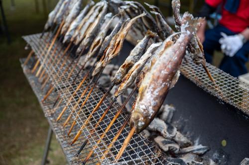 あめごの塩焼き