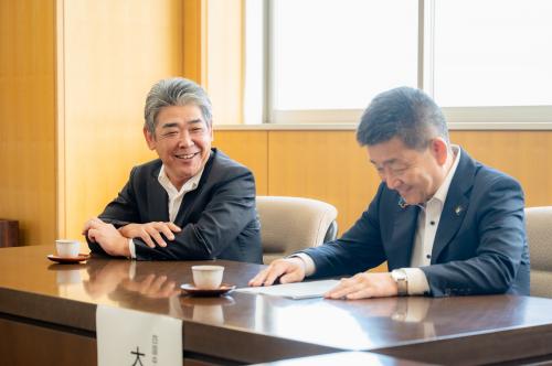 歓談の様子