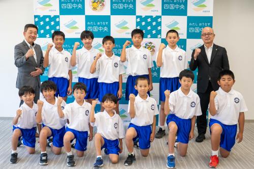 JVCの皆さんと市長・教育長