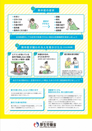 熱中症の症状・対処